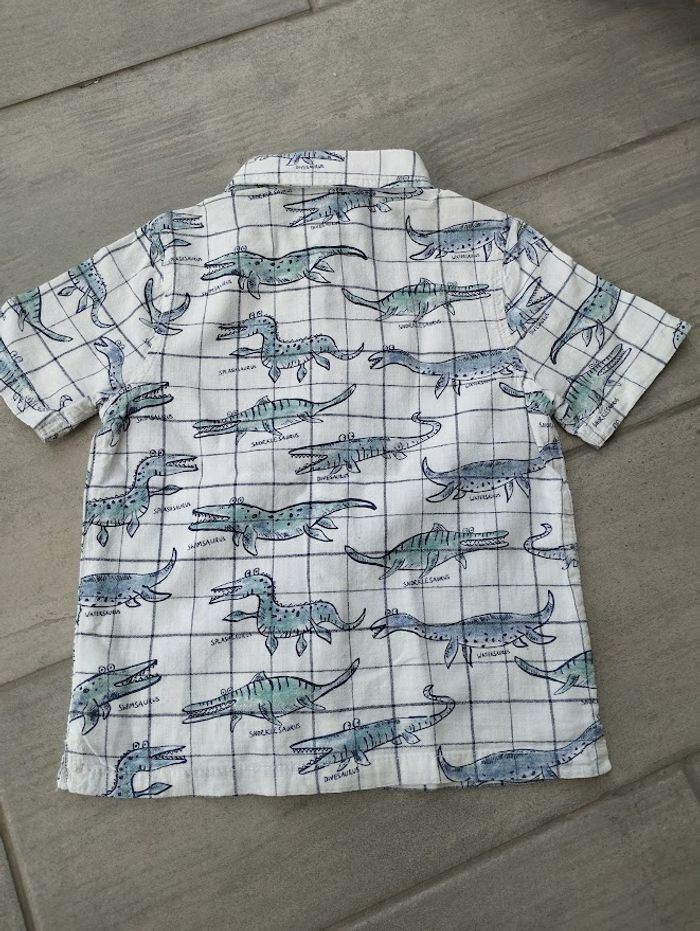 Lot n° 485 Chemise manches courtes M&S 3 ans - photo numéro 4