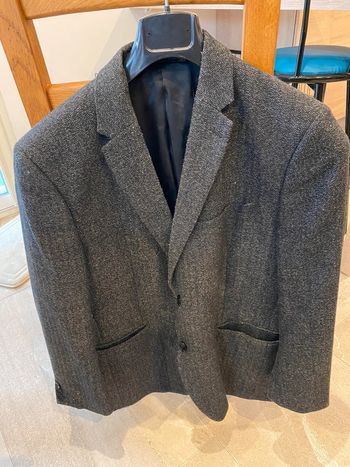 Veste noir chiné
