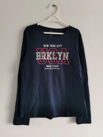 T shirt manches longues fille 11-12 ans