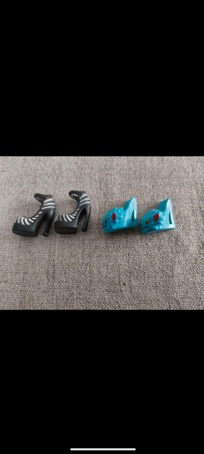Chaussures poupée monster high frankie - photo numéro 2