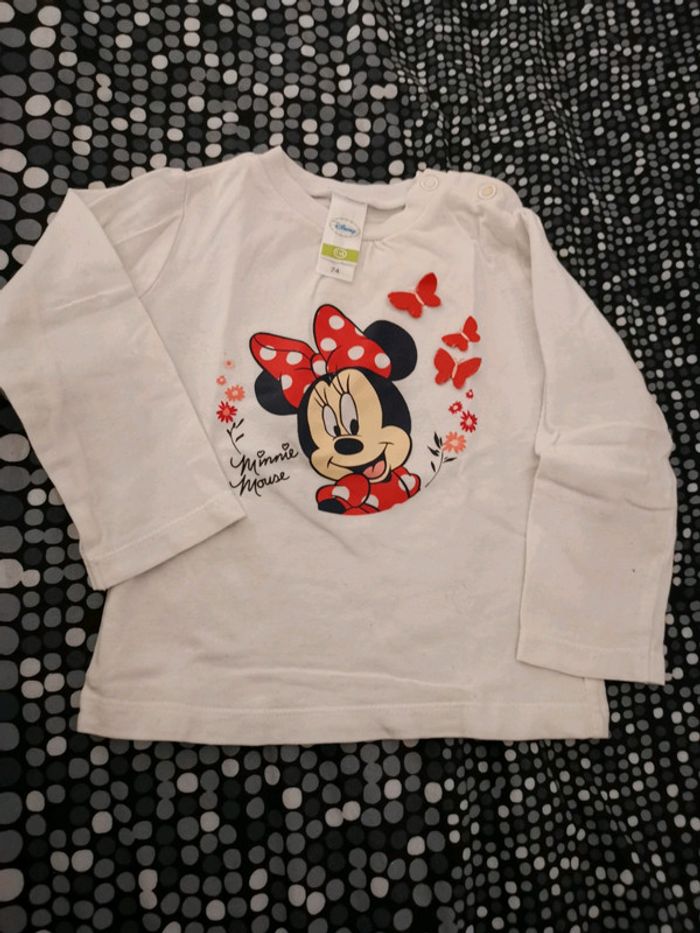 Tee shirt Minnie 9 mois