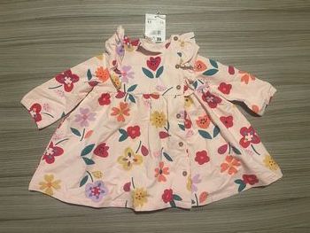 Robe rose à fleurs DPAM