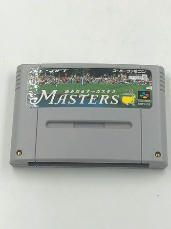 Jeu vidéo Harukanaru Augusta 2 : Masters sur console Nintendo Super Famicom