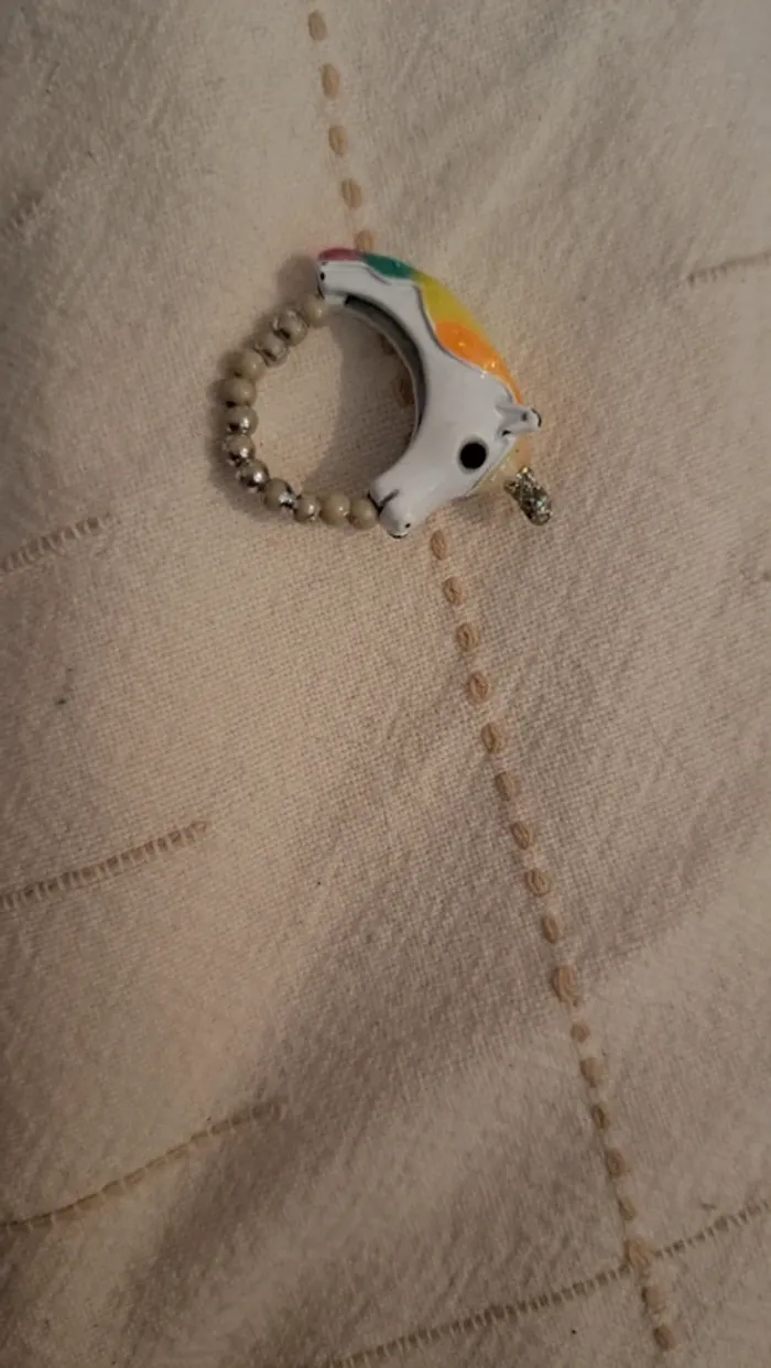 Bague Licorne élastique - photo numéro 2