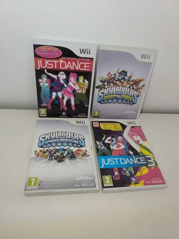 Wii - lot de 4 jeux