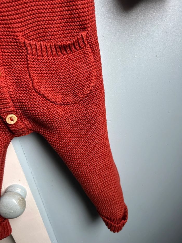 Combinaison maille Marron, 3 mois, zeeman - photo numéro 5