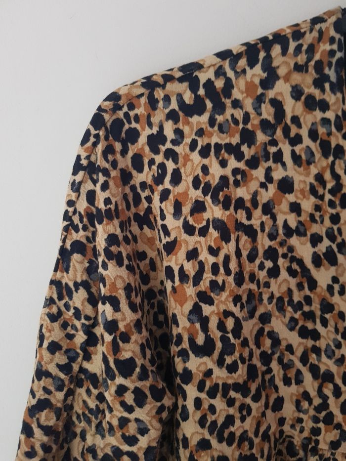Magnifique robe léopard taille 36 zara Trafaluc collection - photo numéro 4
