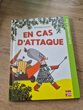 Livre enfants titre En cas d’attaque