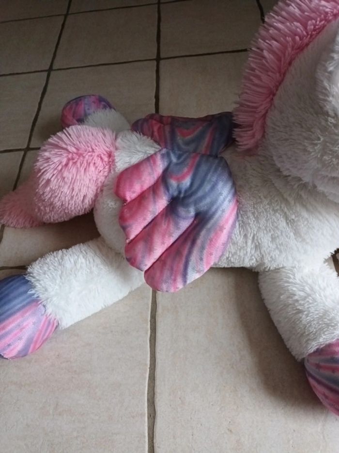 Grande peluche licorne - photo numéro 4