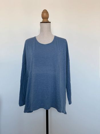 T-shirt haut maillot camisa blusa Blouse chemise camicia overhemd folder camicetta chemisier manche
