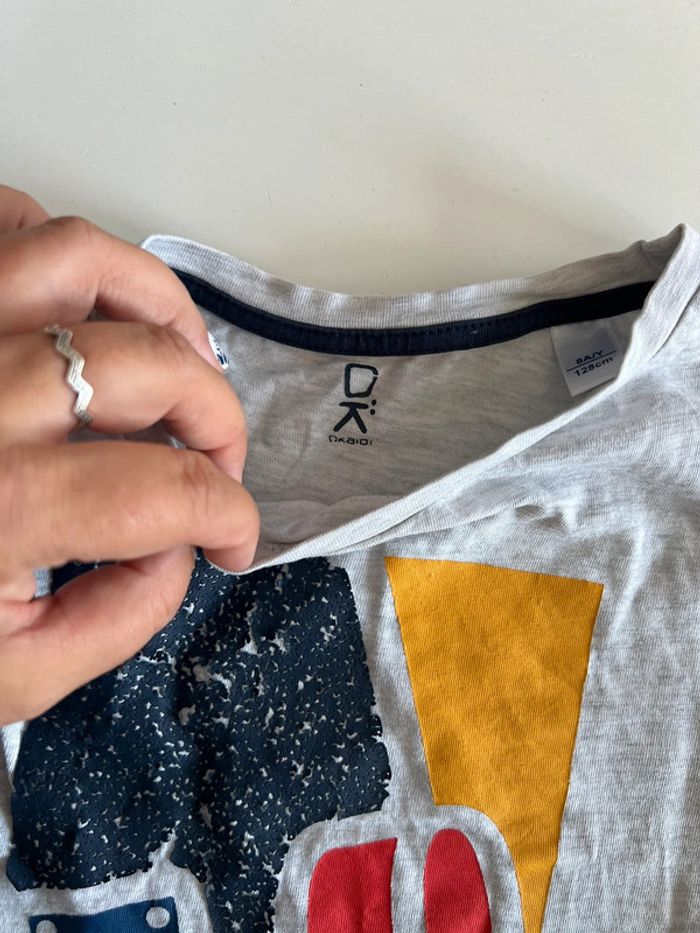 Tes shirt garçon okaidi 8 ans - photo numéro 3