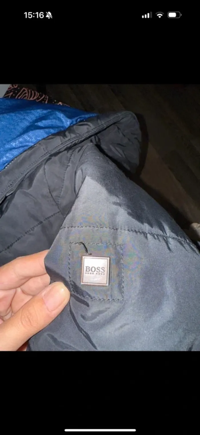 Doudoune hugo boss 12 an garçon - photo numéro 4