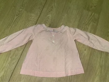 blouse chemise rose jacadi enfants