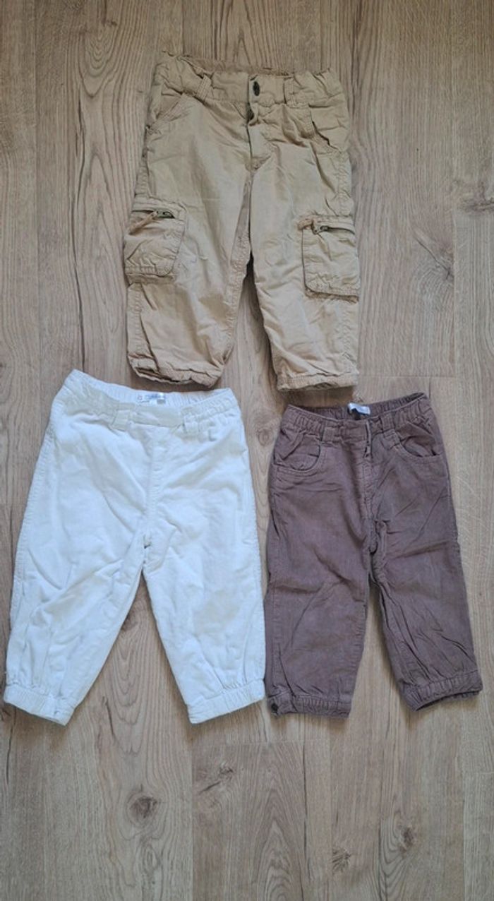 Lot 2 pantalons 18mois Kitchoun  (+1offert)