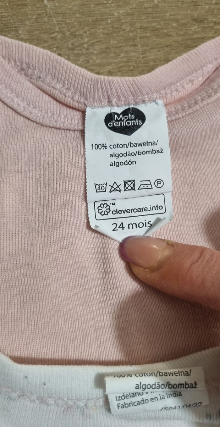 Lot bodies MC 24 mois - photo numéro 5