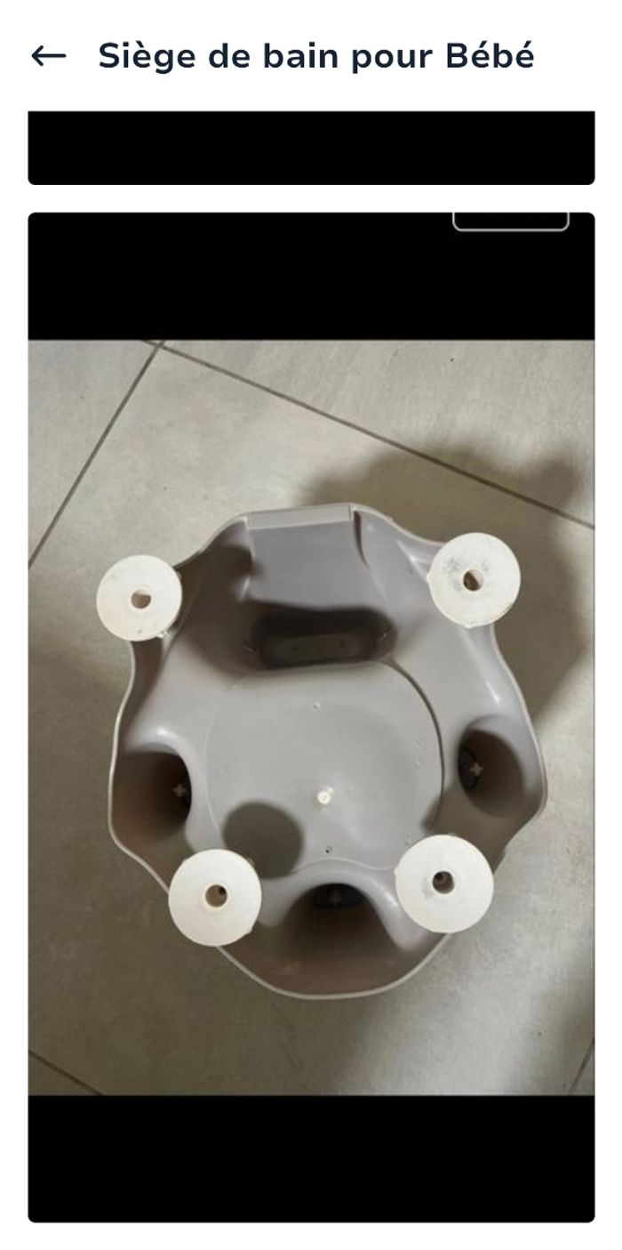 Siège de bain - photo numéro 5