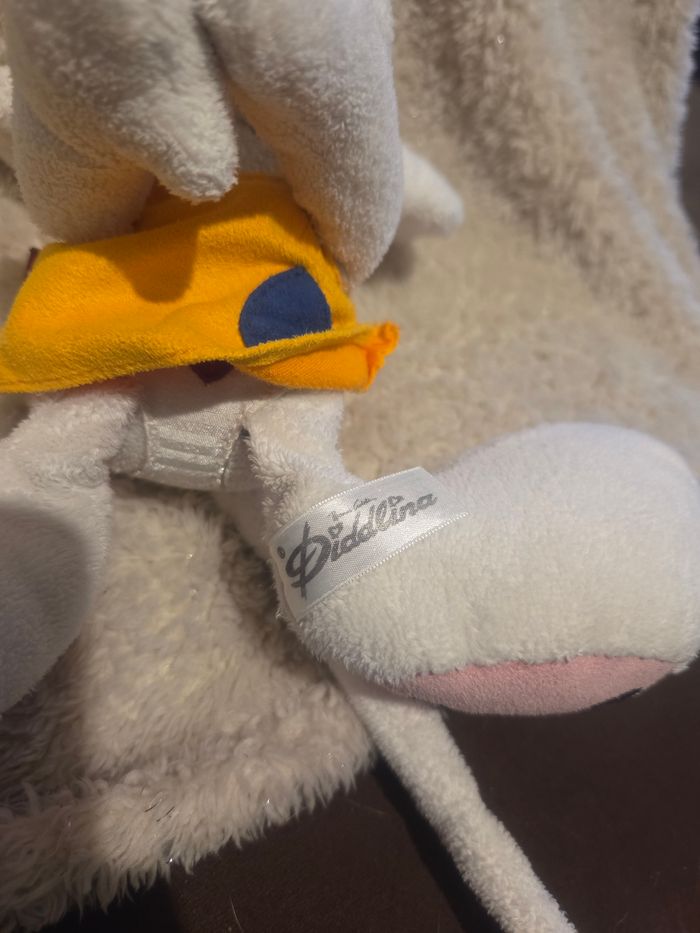 Peluche diddlina avec sa robe orange - photo numéro 6