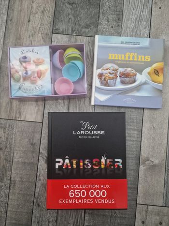 Lot livres patisserie