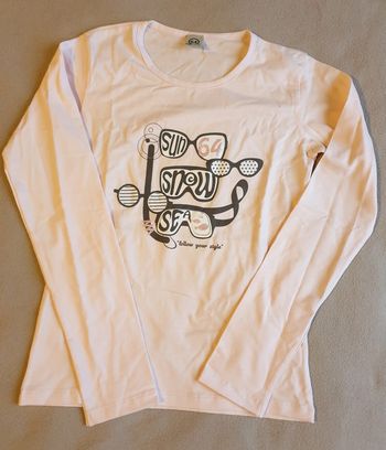 T-shirt manches longues fille