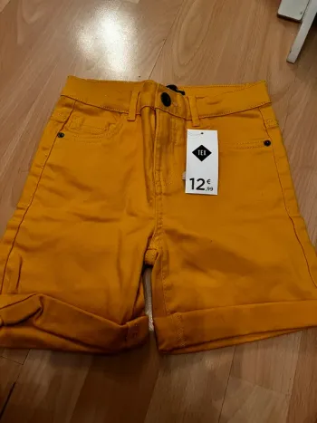 Short en jean mixte 6 ans tex