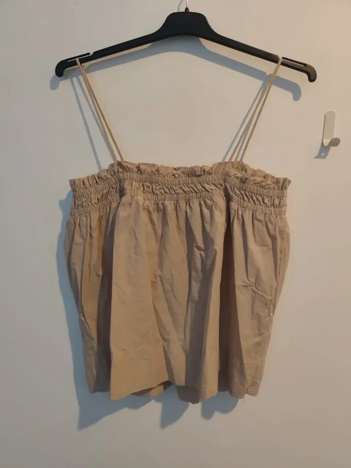 Débardeur Etam beige L