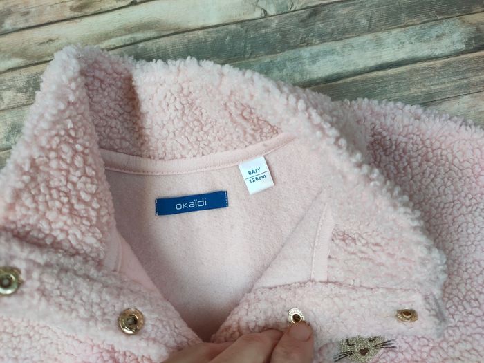 Pull Sherpa chaud rose Okaïdi 8 ans - photo numéro 6