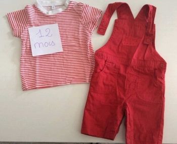 Ensemble rouge et blanc