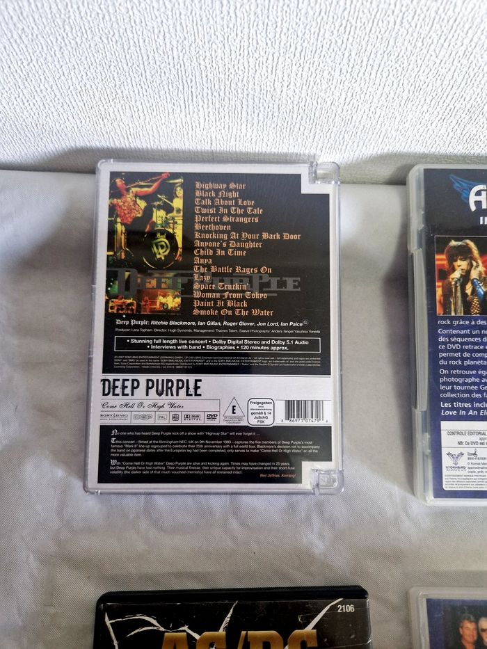 Lot dvd musical / concert  , Rock , Métal - photo numéro 5