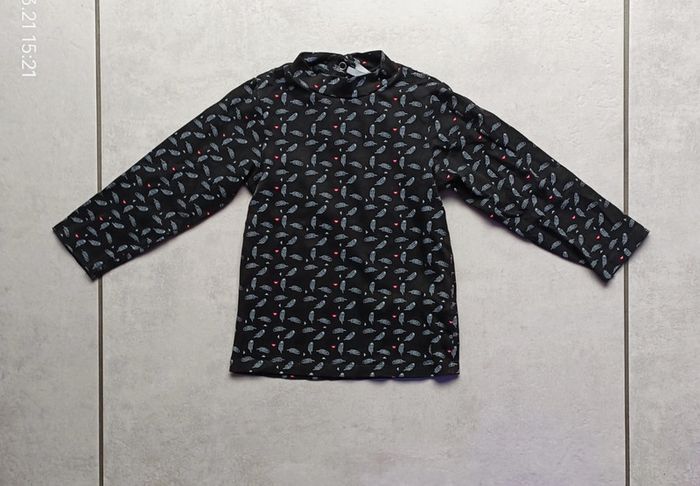 Lot de 3 hauts à col roulé fille - 24 mois - photo numéro 2