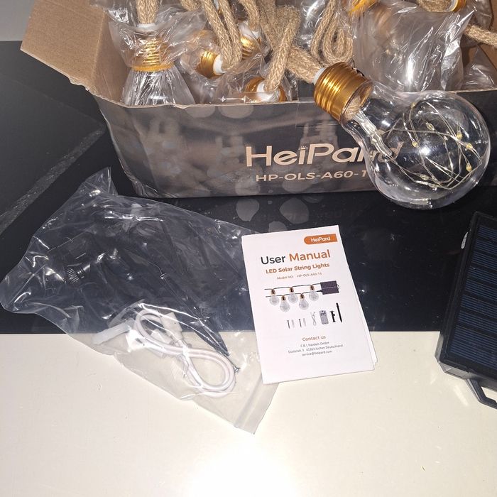 Guirlande lumineuse solaire extérieure - photo numéro 6