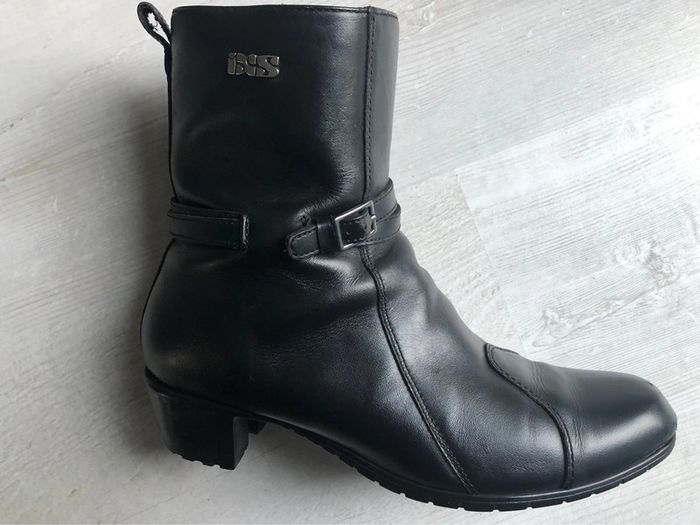 Bottines moto femme cuir « ixs » comme NEUVES - photo numéro 5