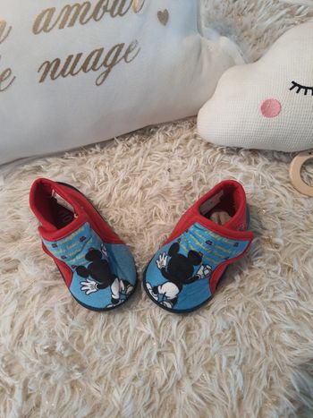 🌺 chaussons mickey pointure 19