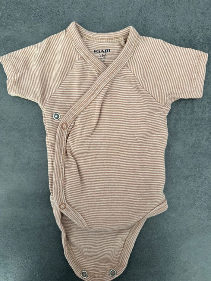 Lot de 3 bodys manches courtes
