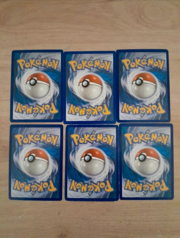 Lot de 6 cartes pokémon - photo numéro 2