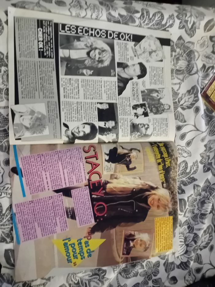 Magazine Vintage Ok! ancienne  N° 576 Année 1987 Groupe Rock EUROPE - photo numéro 7