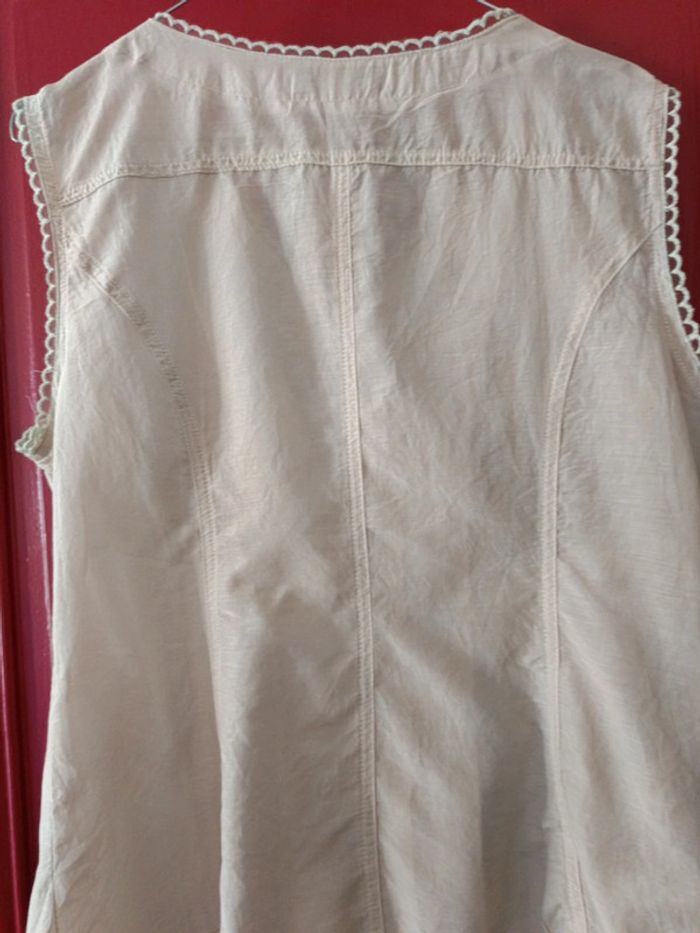 Blouse HK2028 soie/coton t.XL - photo numéro 5