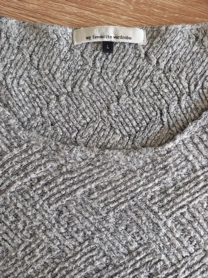 Pull gris femme Only T40 - photo numéro 12