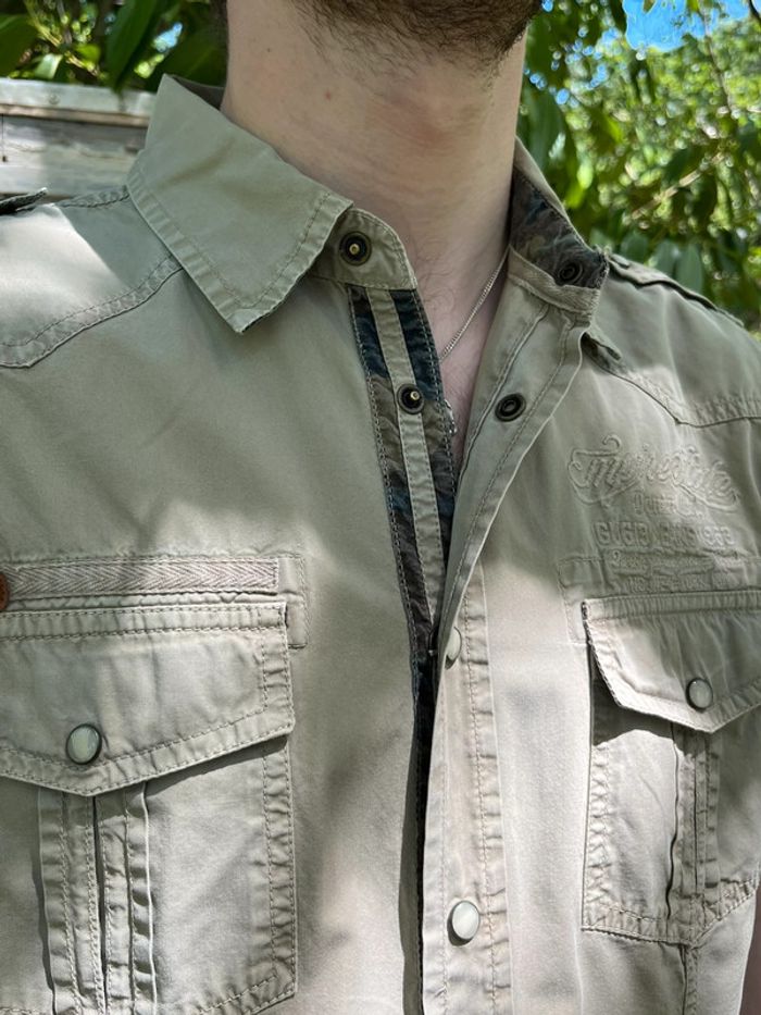 Chemise homme manches courtes T. L - photo numéro 5