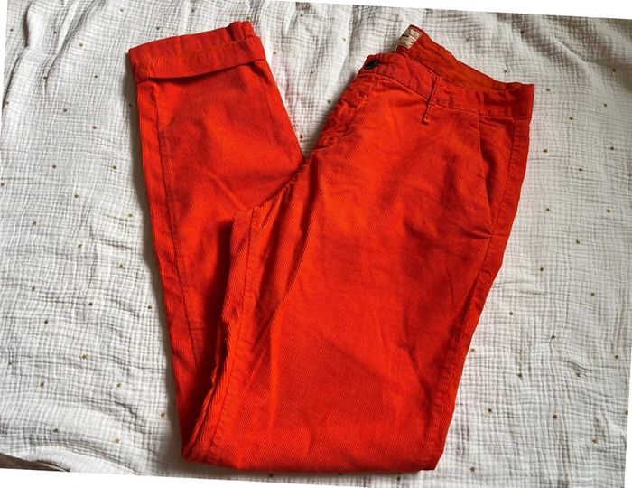 Pantalon orange côtelé - Bellerose - 2