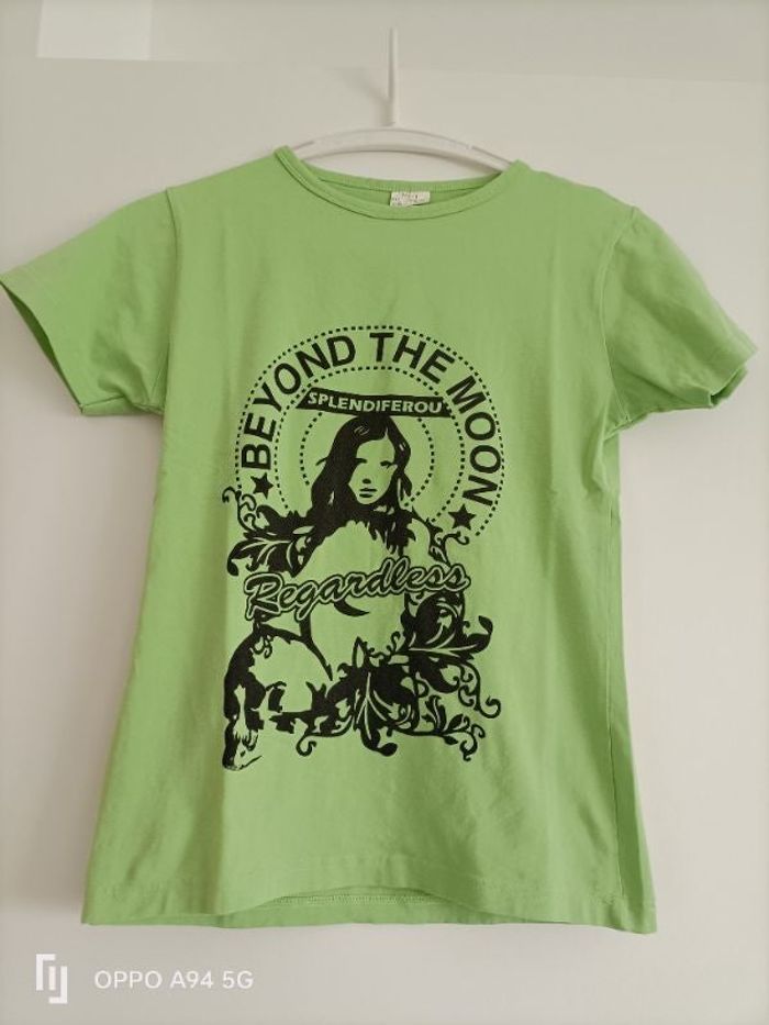 T-shirt pistache