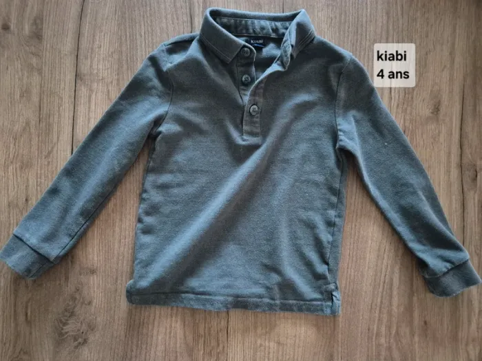 Polo manche longue 4 ans