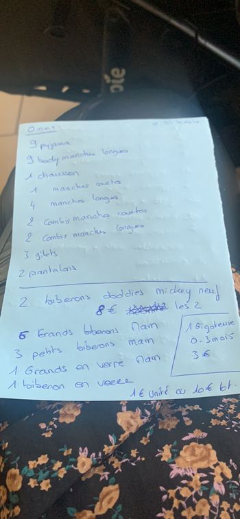 A vendre vêtements 0 mois garçons