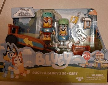 Rusty Et son kart Bluey