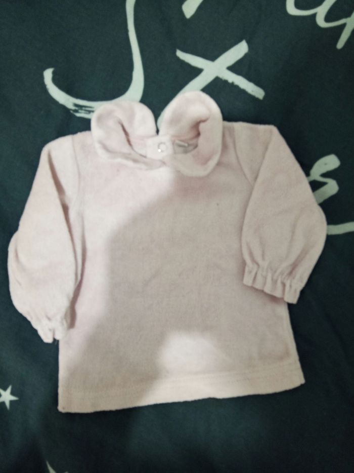 Haut ML rose pâle _ 3 mois