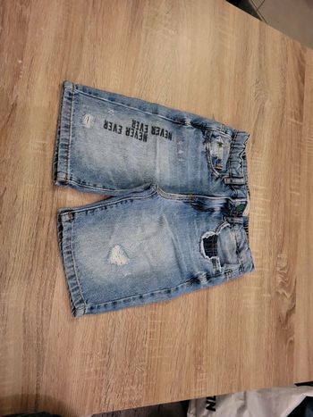 Short jean enfant