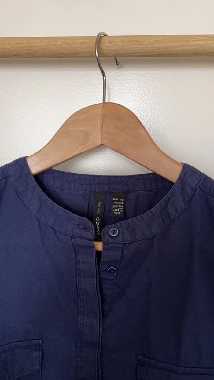 Robe bleu marine Mango - photo numéro 2