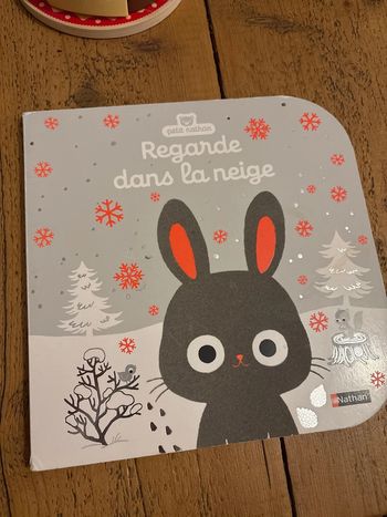 Livre Regarde dans la neige Nathan