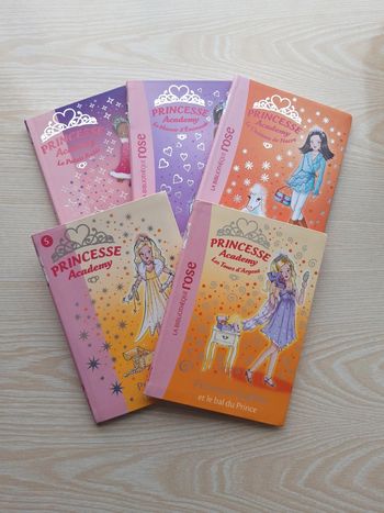 Lot de 5 livres la bibliothèque rose