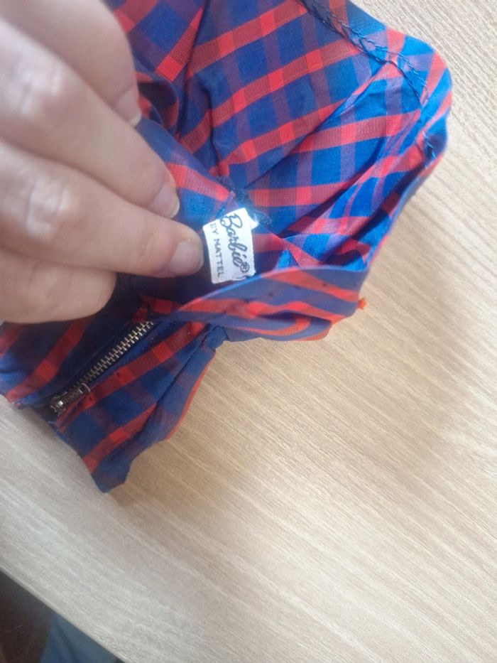 Robe rouge bleu barbie - photo numéro 4