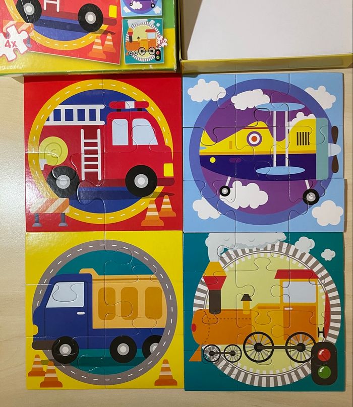 Puzzles x4 pour 2 ans+ - photo numéro 2